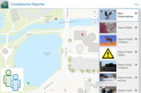 Crowdsource Reporter app