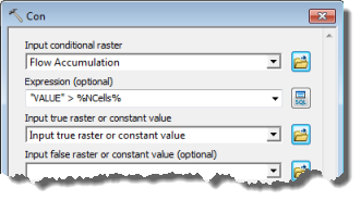 Con tool parameters